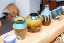 Pottery by Miles Hayes.