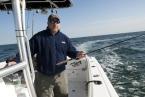 Steve Purcell boat fishing