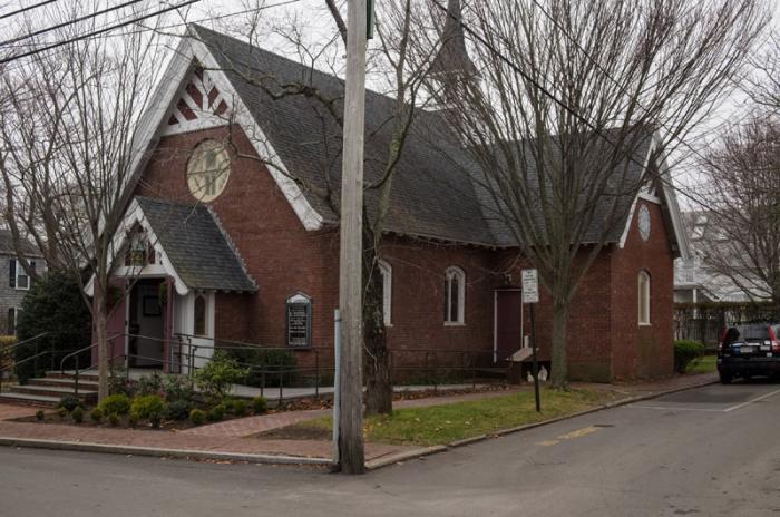 Along with St. Andrew's (pictured), people will be housed at the Federated Church in Edgartown and Grace Church in Vineyard Haven.