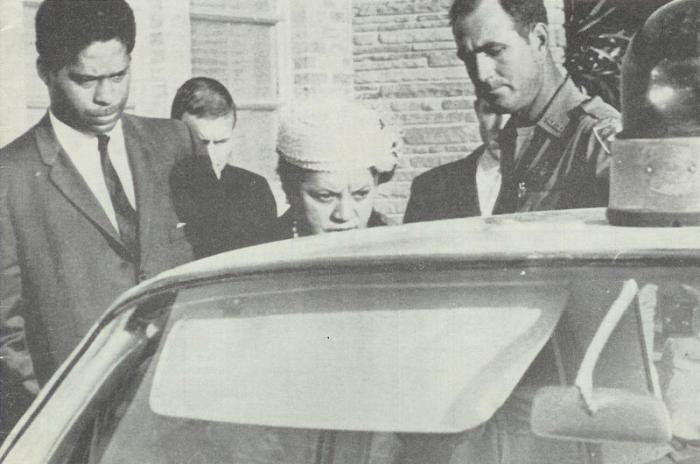 Filmmaker Clennon King: Esther Burgess, arrested following sit-in. "really stepped up to the plate" during St. Augustine Civil Rights campaign.