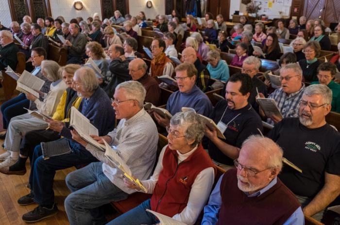 Chorus members donated and raised $20,000 to help put on anniversary concert, which runs for two days next weekend at the Performing Arts Center.