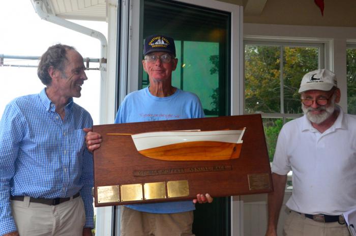Steve Besse accepts first place award for second year in a row, and third time overall.