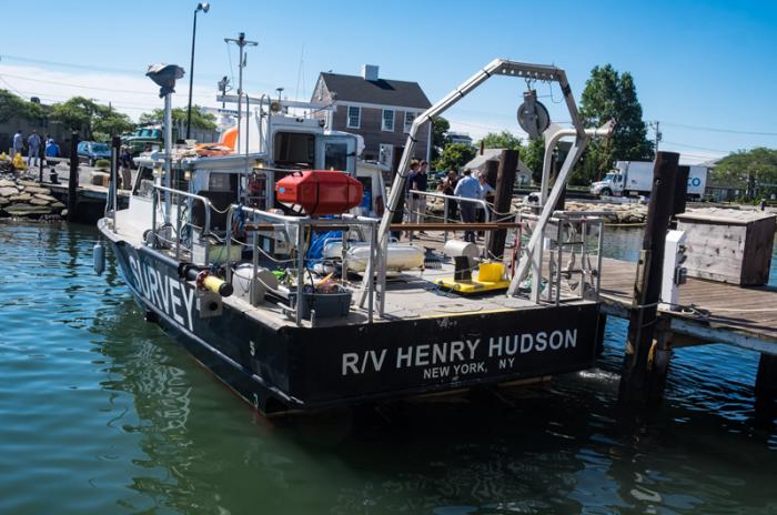 Research vessel will collect geophysical data related to water depth and sea floor features.