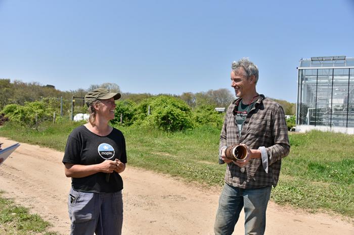 Matthew took over as director of the Farm Hub for Island Grown Initiative after 27 yeras with the land bank.