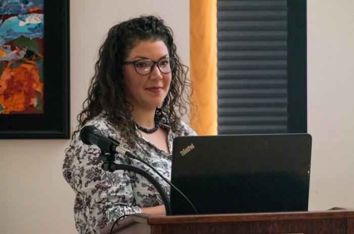 Emma Green-Beach, co-director of Martha's Vineyard Shellfish Group, said she does not encourage planting the highly-invasive plant.