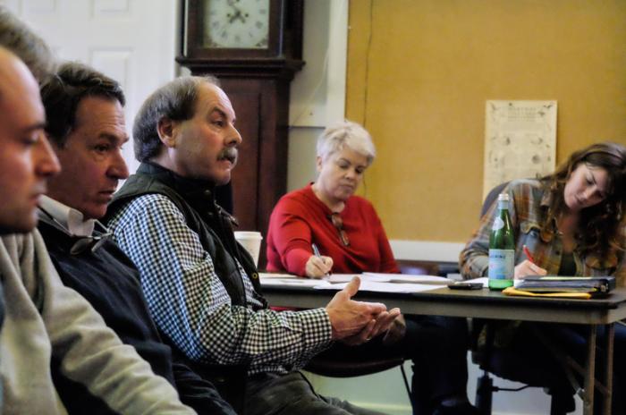 Architect Patrick Ahearn withdrew his plan after the town procurement officer said it would be declared ineligible as outside the scope of the RFP.
