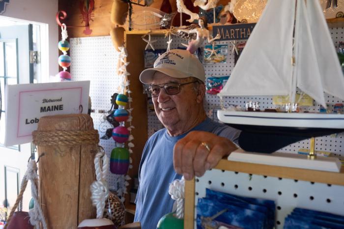 Capt. Porky grew up on the Vineyard and started fishing when he was a young kid.