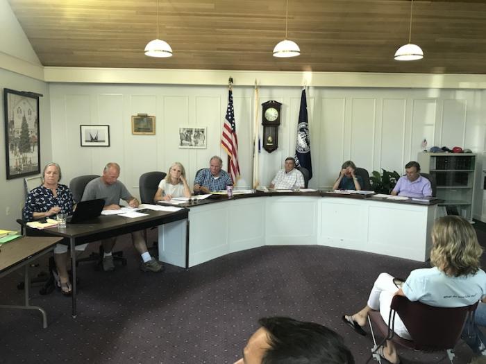 Edgartown conservation commission voted Wednesday to deny the undersea cable that would connect wind farm to the mainland.