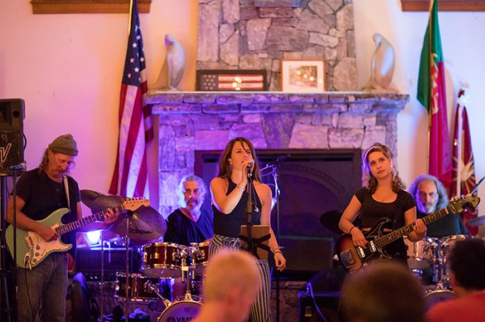 Joanne Cassidy provides vocals, with Jon Zeeman on guitar and Zoe Zeeman on bass as the Marotta Brothers take up residence at the P.A. Club Wednesday nights throughout the summer.