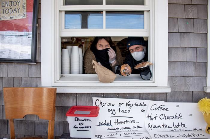 Early in pandemic, Art Cliff diner helped feed the community, with a pay-what-you-can policy.
