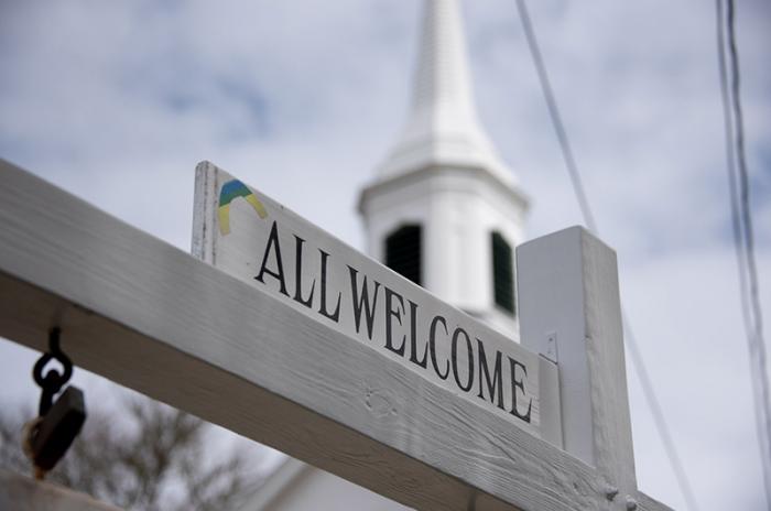 Faith community comes together online during live video streams or pre-recorded messages.