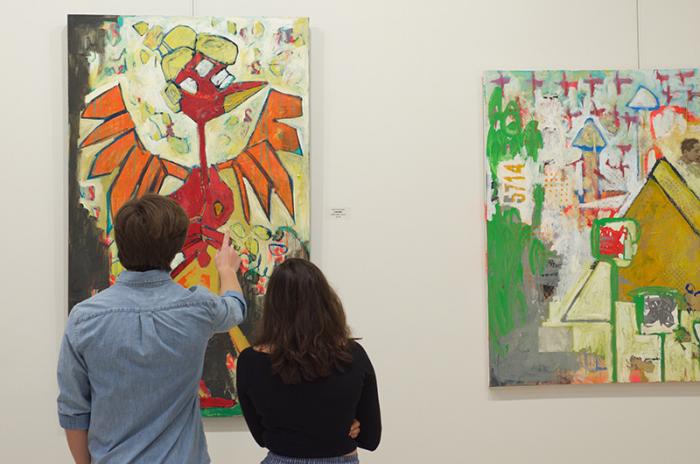 Artists found creative ways to include numbers in photographs, paintings, collages and more.