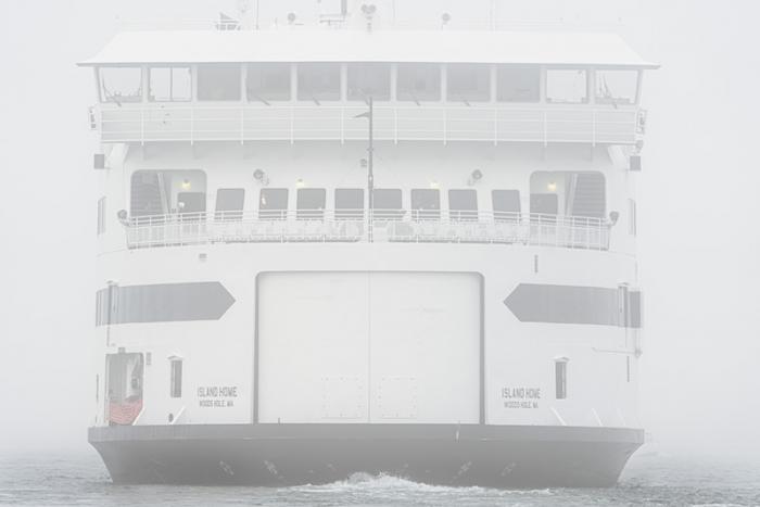 Ferry Island Home was back on the Vineyard route, but preliminary numbers show traffic was way down this year.