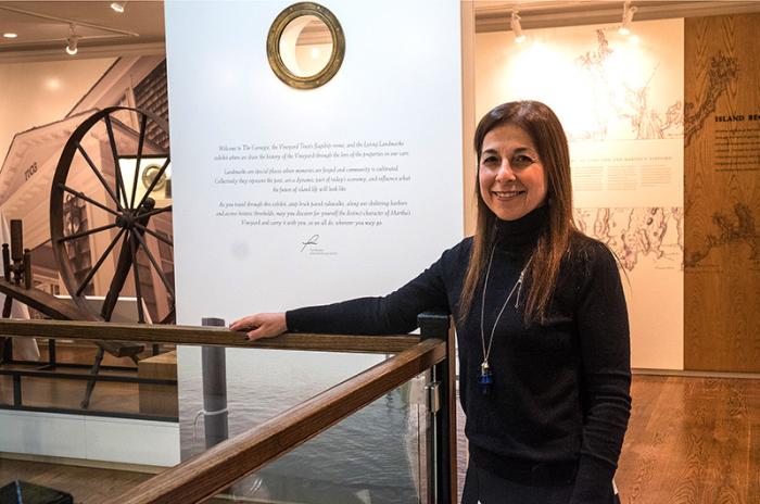 Ms. Burdick presided over the overhaul of the Carnegie building in Edgartown, which is now an interactive heritage museum.