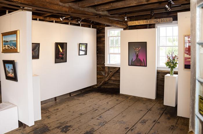 For digital artist Max Dankert, the show is an opportunity to see his work on walls rather than a computer.