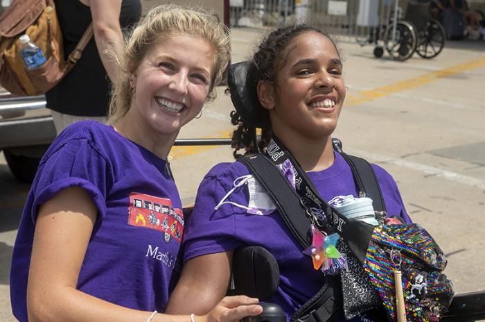Campers and counselors missed last summer due to the pandemic - so the reunion was doubly blessed.