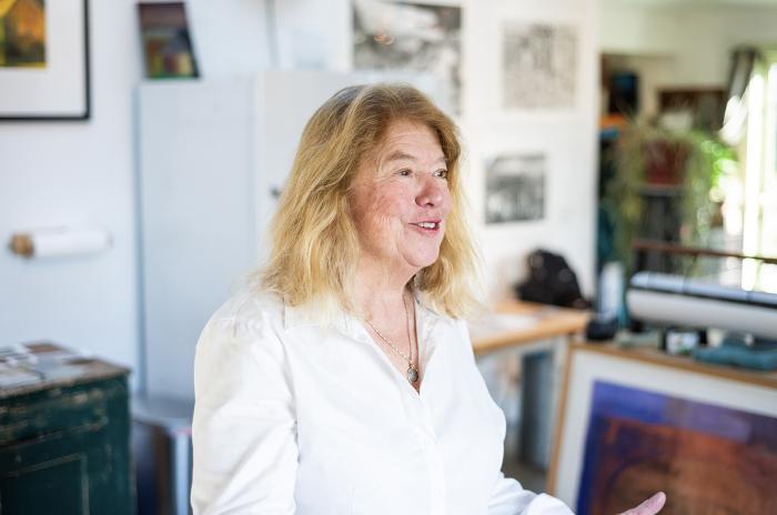 In 1978, Ms. Weldon bought the property that became her home and studio.