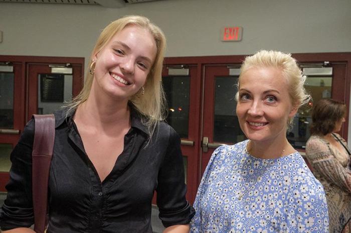 Alexei Navalny's daughter Dasha and wife Yulia were on the Vineyard last summer to discuss the film and Navalny's case.