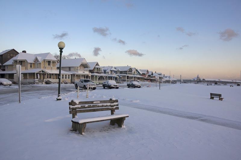 Ocean Park, Oak Bluffs, Snow
