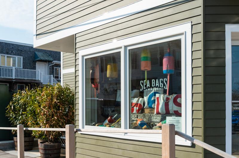 Sea Bags store was one of the first commercial tenants.