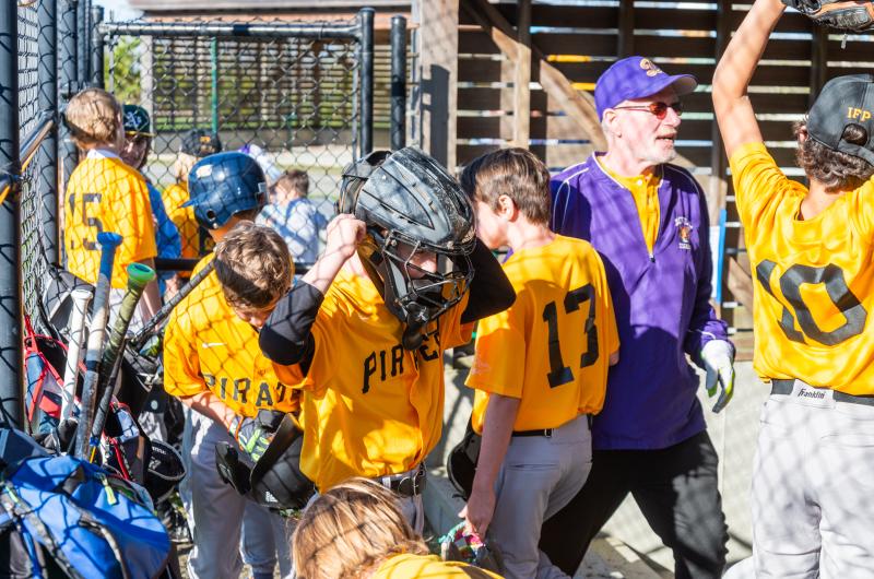 The Pirates dugout.