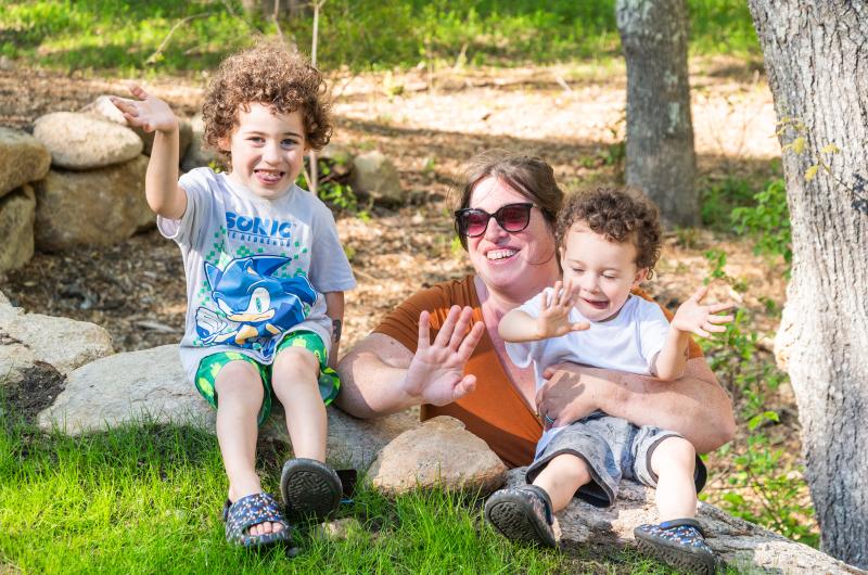 [l-r] Cecil Ashton, Molly French Ashton, Dustin Ashton are new tenants in one of the spaces.