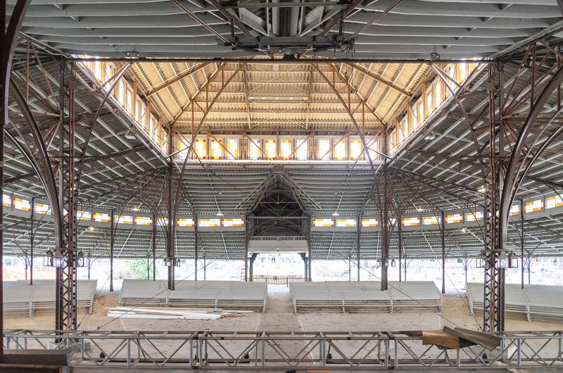 New roof is completed on the Tabernacle.