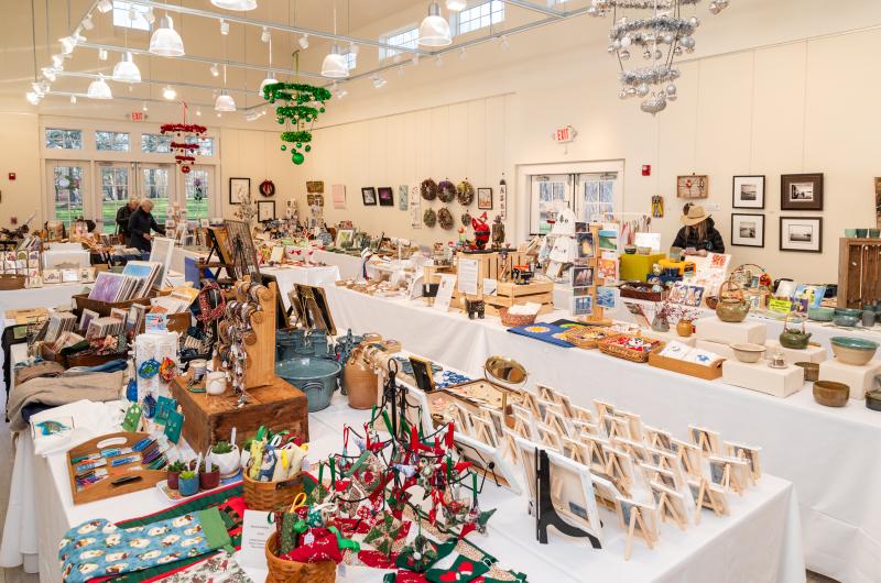 A cornucopia of gift ideas are for sale.