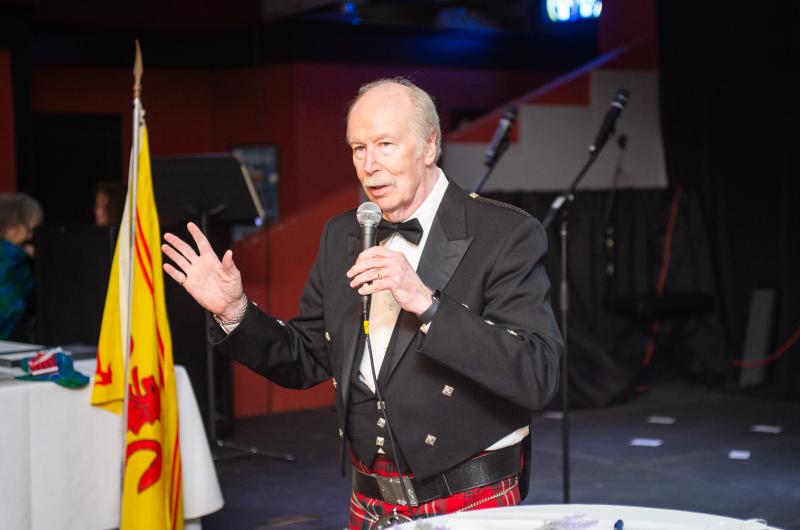 Chris Scott was master of ceremonies.