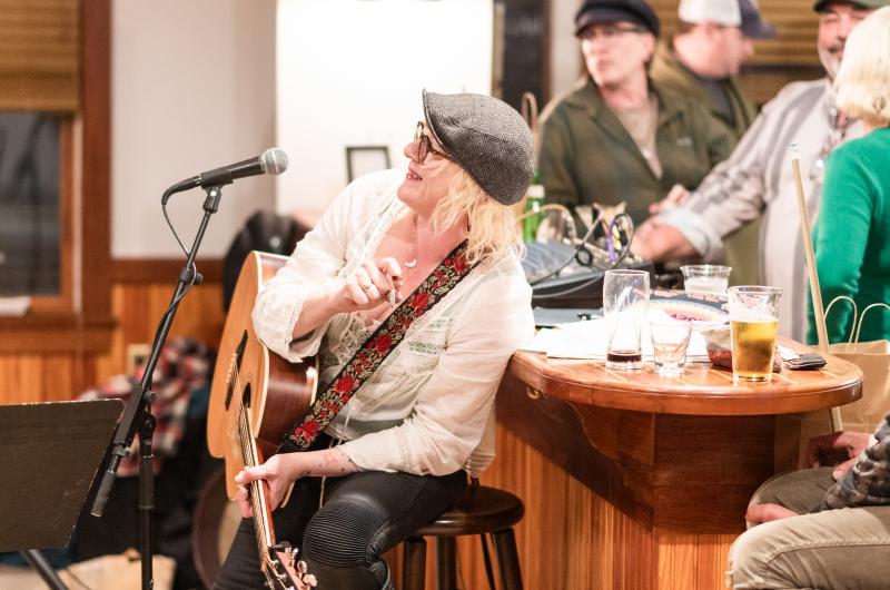 Rose Guerin sings out.