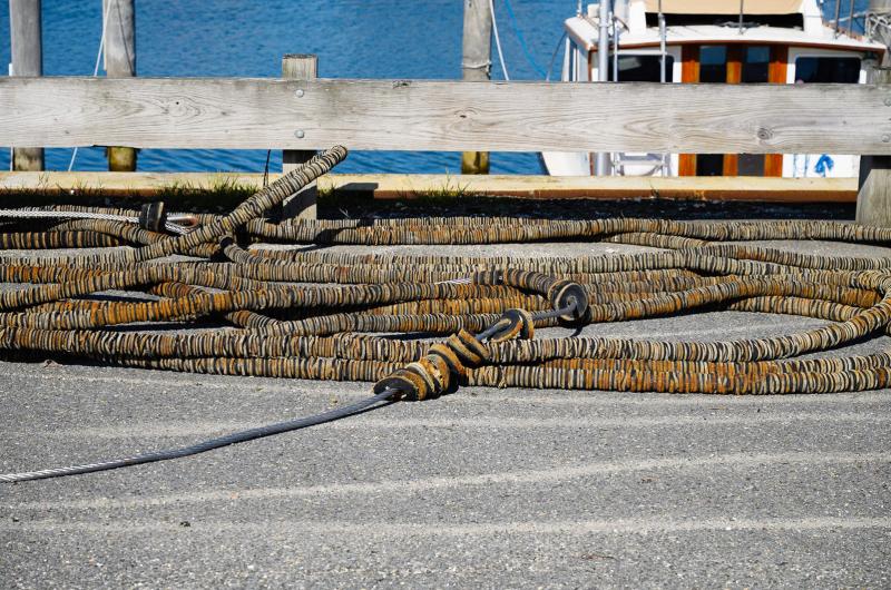 Cables are stretched out as well.