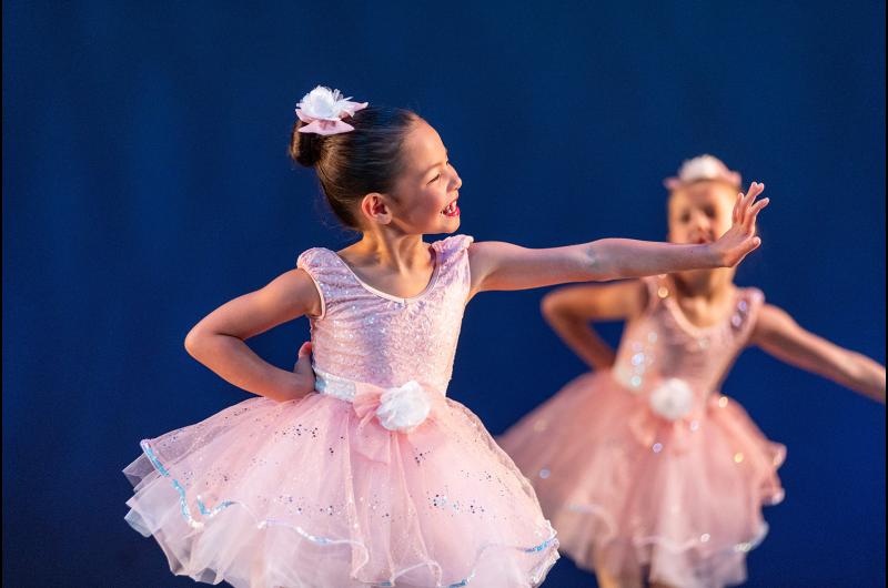 Even the youngest dancers got their time to shine.