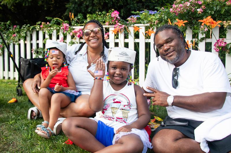 Parade time is family time.