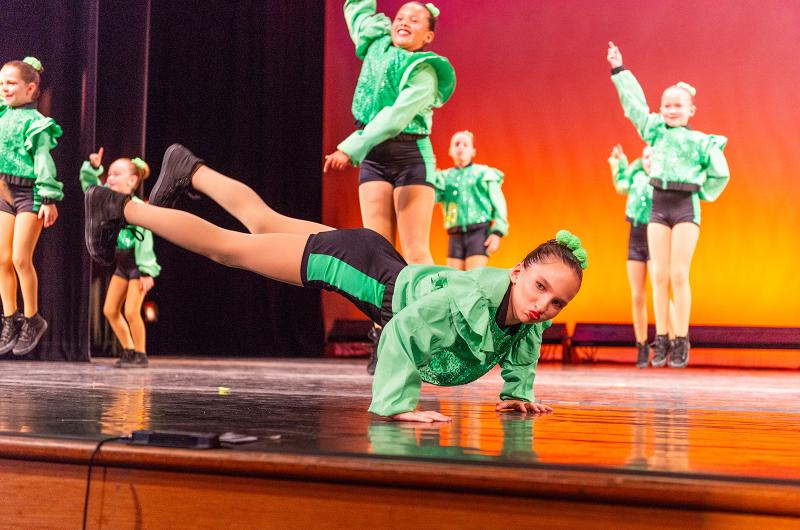 Classic hip hop moves take the stage.