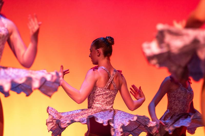 A  ballet piece with a floral theme.
