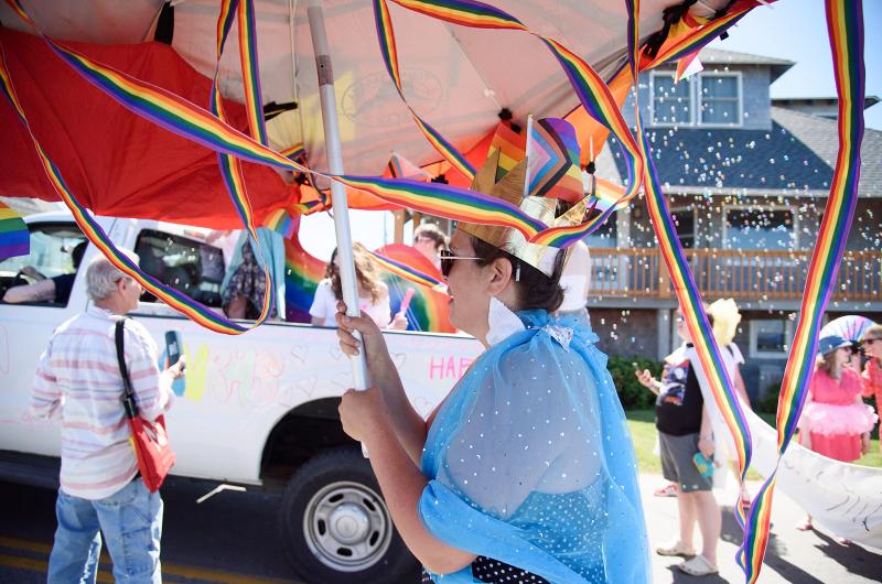 Colors were flowing in Oak Bluffs.