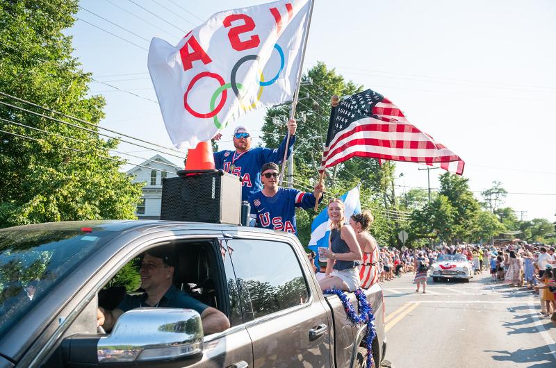 Showing some love for team USA.