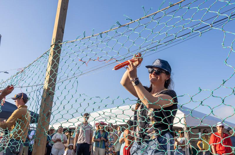 Corey putting in some good work on the nets.