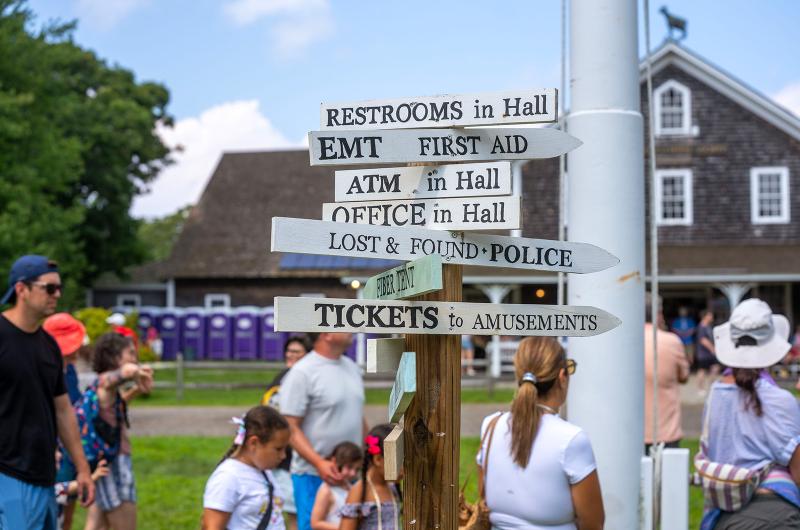 You can always find your way at the fair.