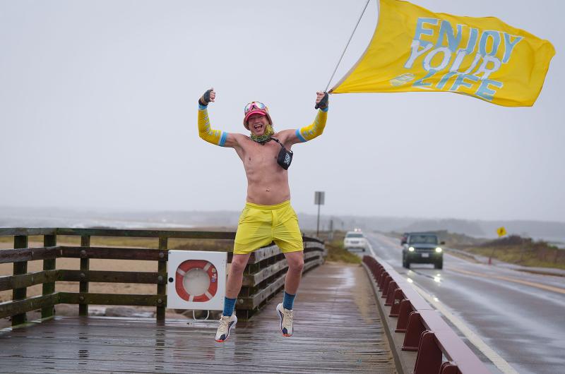 The stormy weather was not a bummer for everyone.
