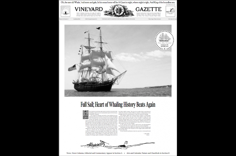 The Vineyard Gazette Martha #39 s Vineyard News 2015 Award Winning